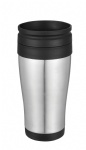 plastic travel mug