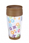 double wall plasitc mug