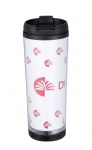 double wall plasitc mug